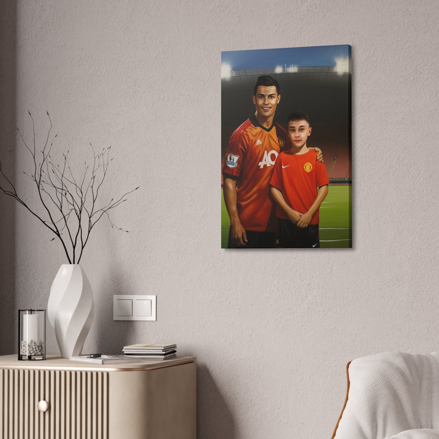 Portrait With You and a Famous Footballer