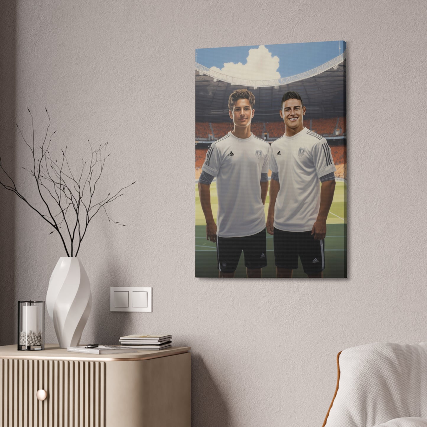 Portrait With You and a Famous Footballer