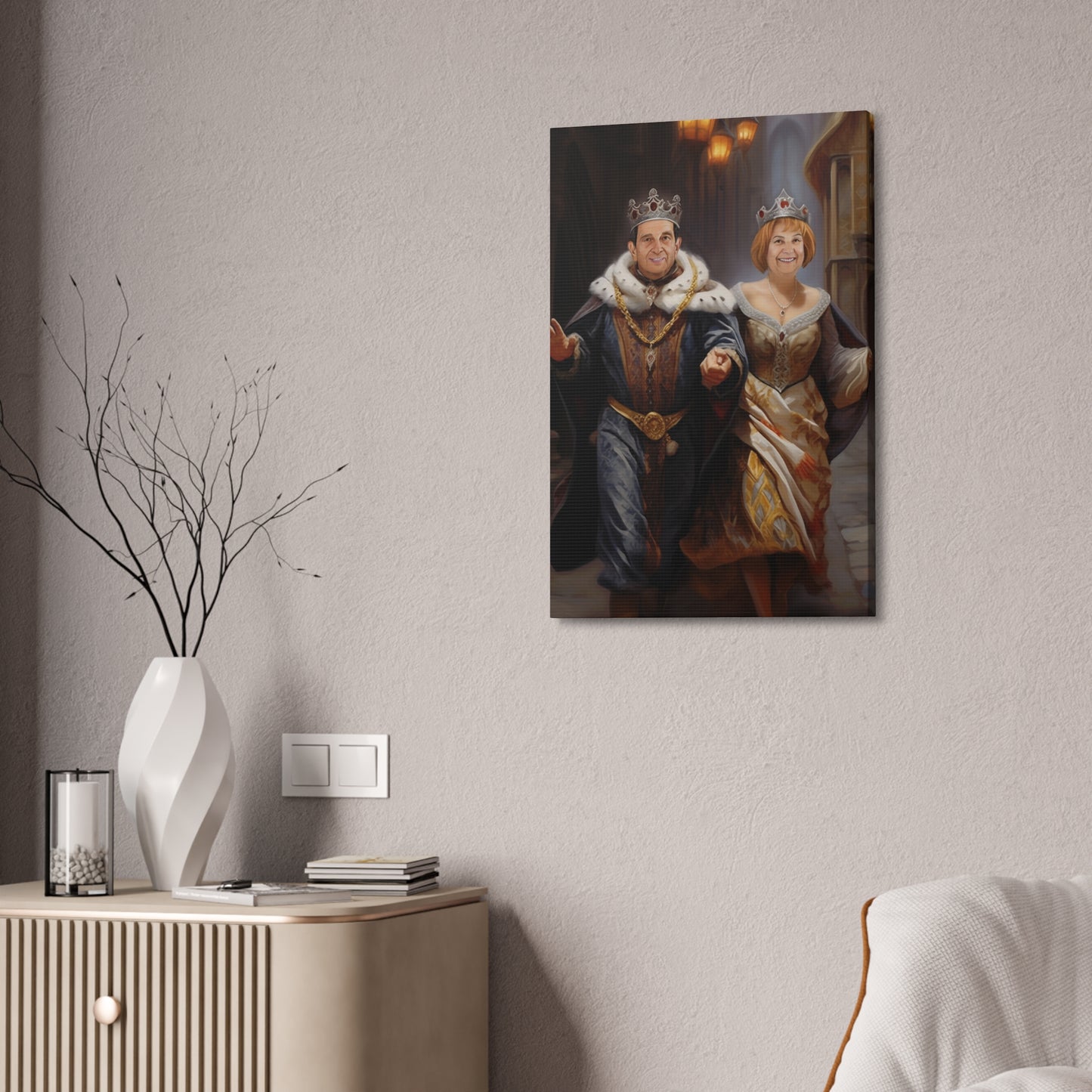 The happy King & Queen