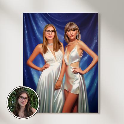 Portrait With You and a Famous Singer