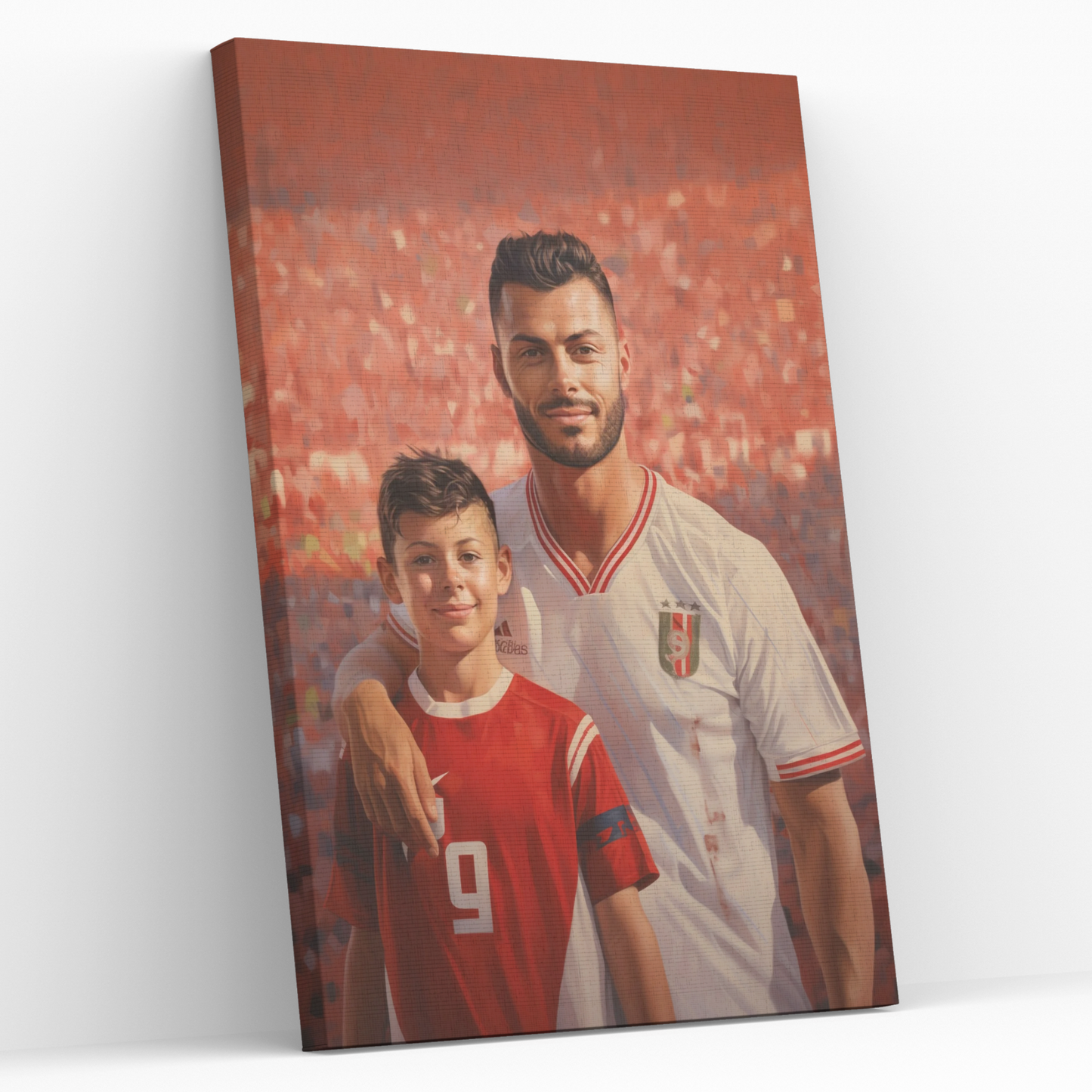 Father & Son Football Fans