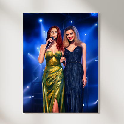 Portrait With You and a Famous Singer