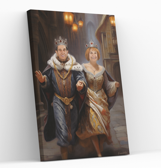 The happy King & Queen