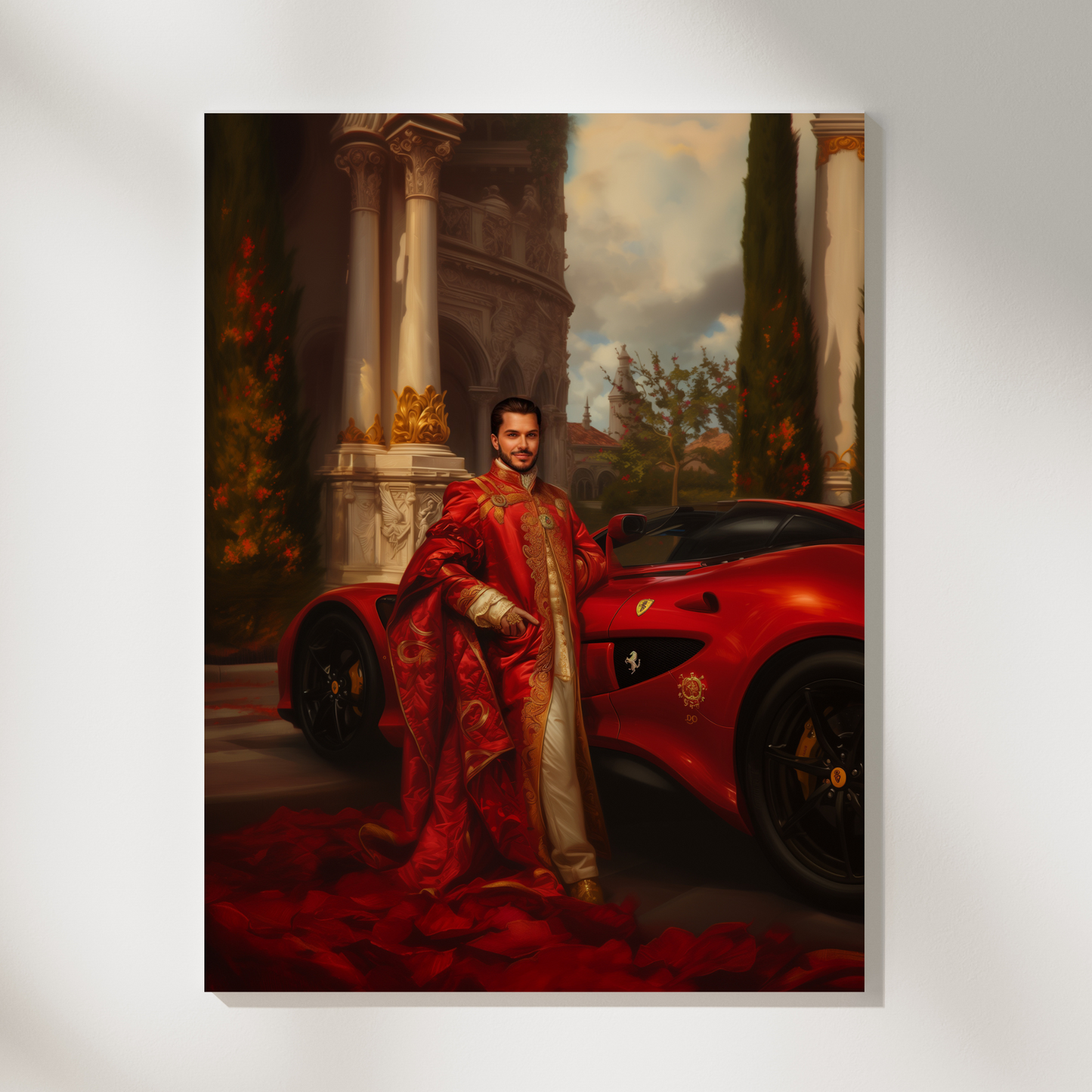 The King and His Ferrari