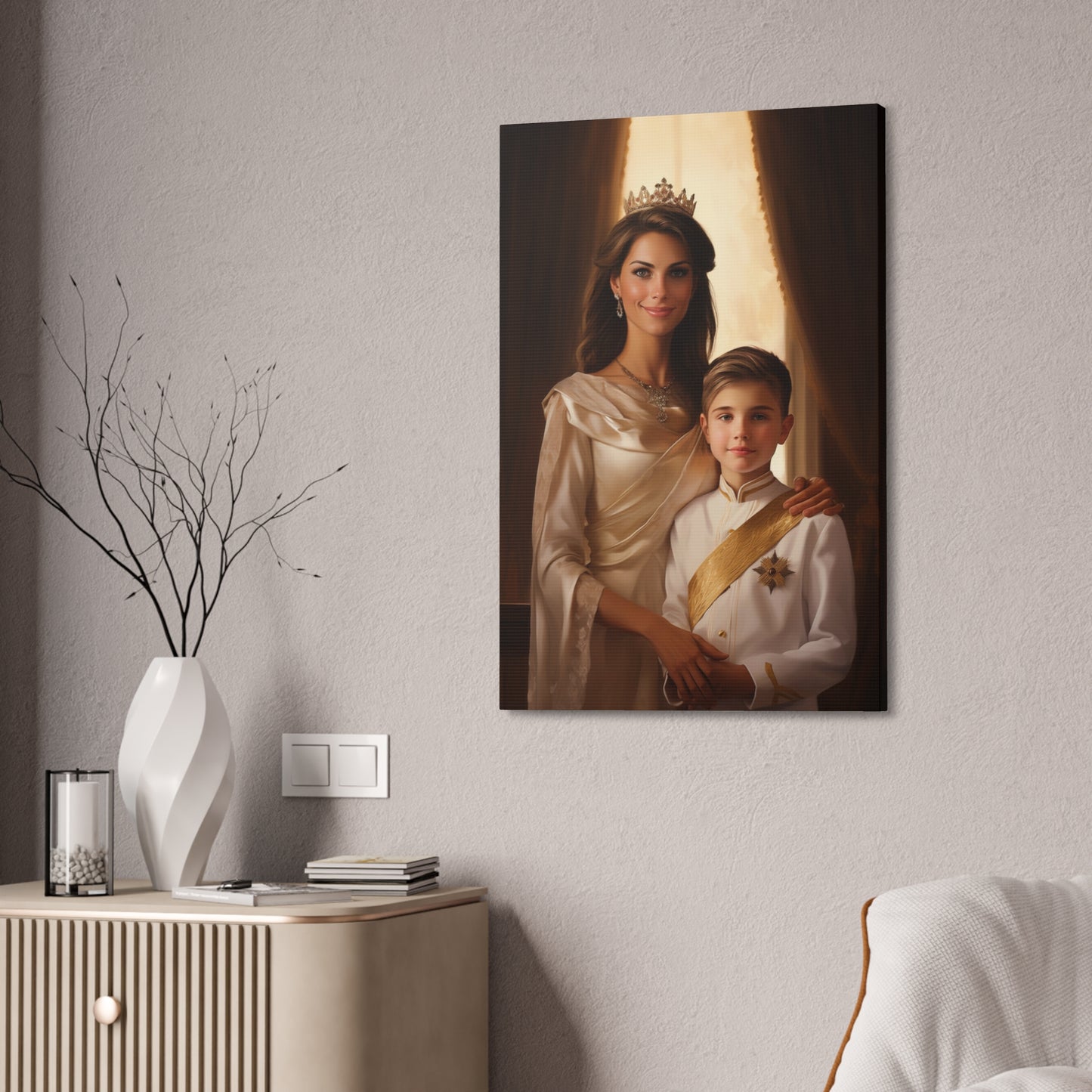 The Queen & Her son