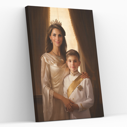 The Queen & Her son