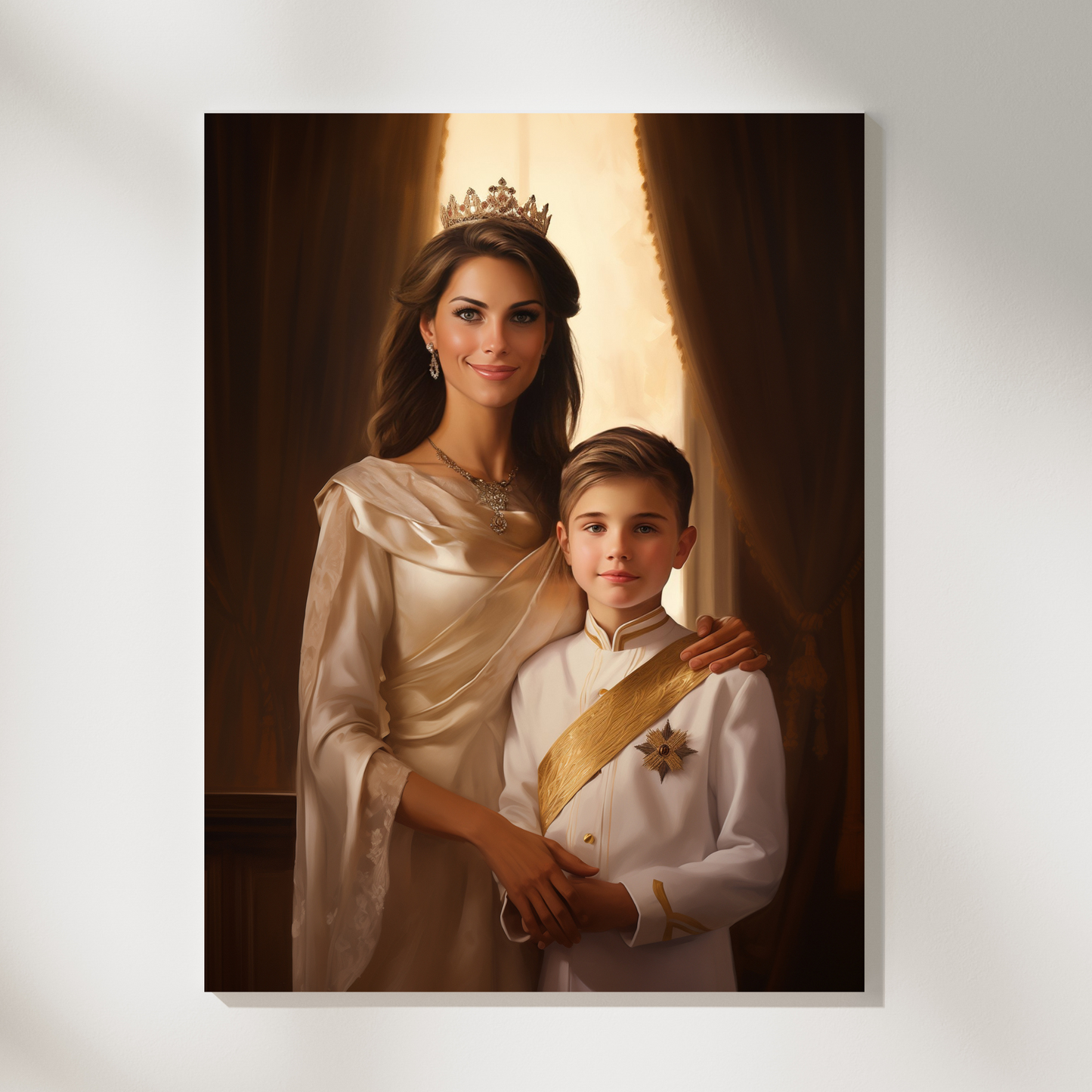 The Queen & Her son