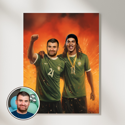 Portrait With You and a Famous Footballer