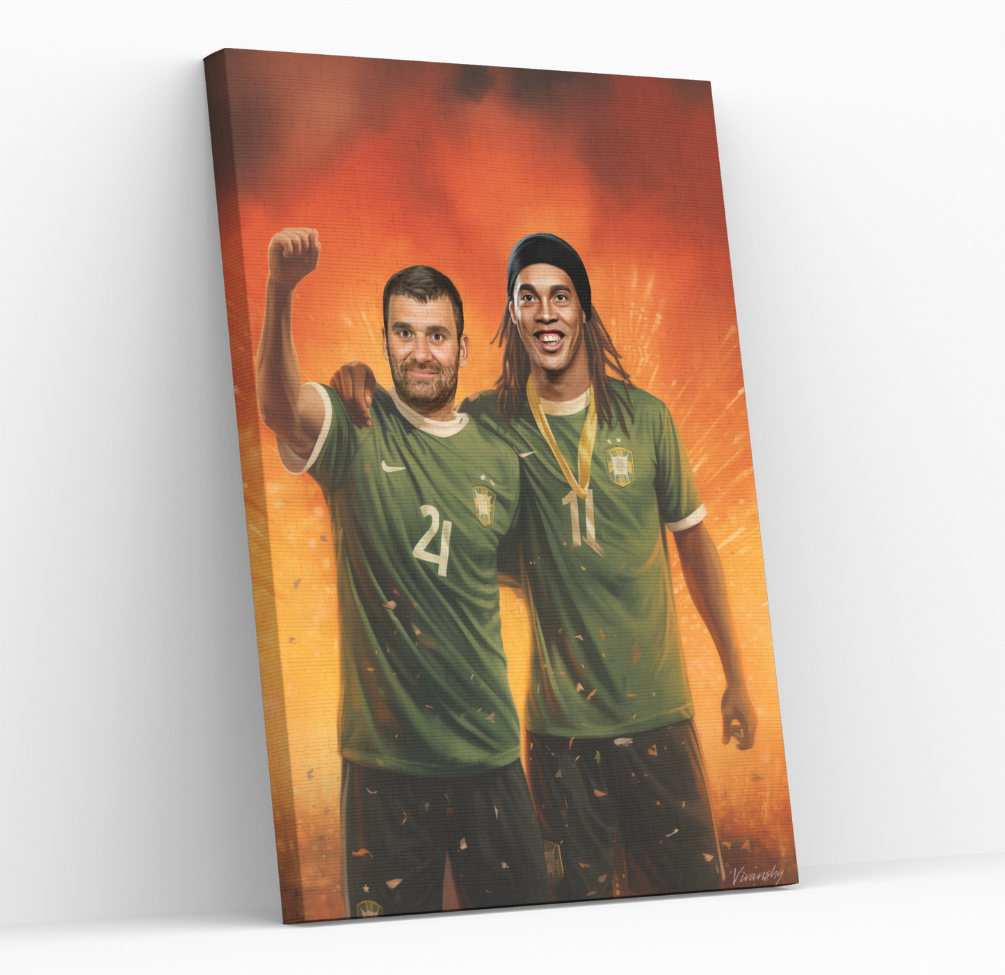 Portrait With You and a Famous Footballer