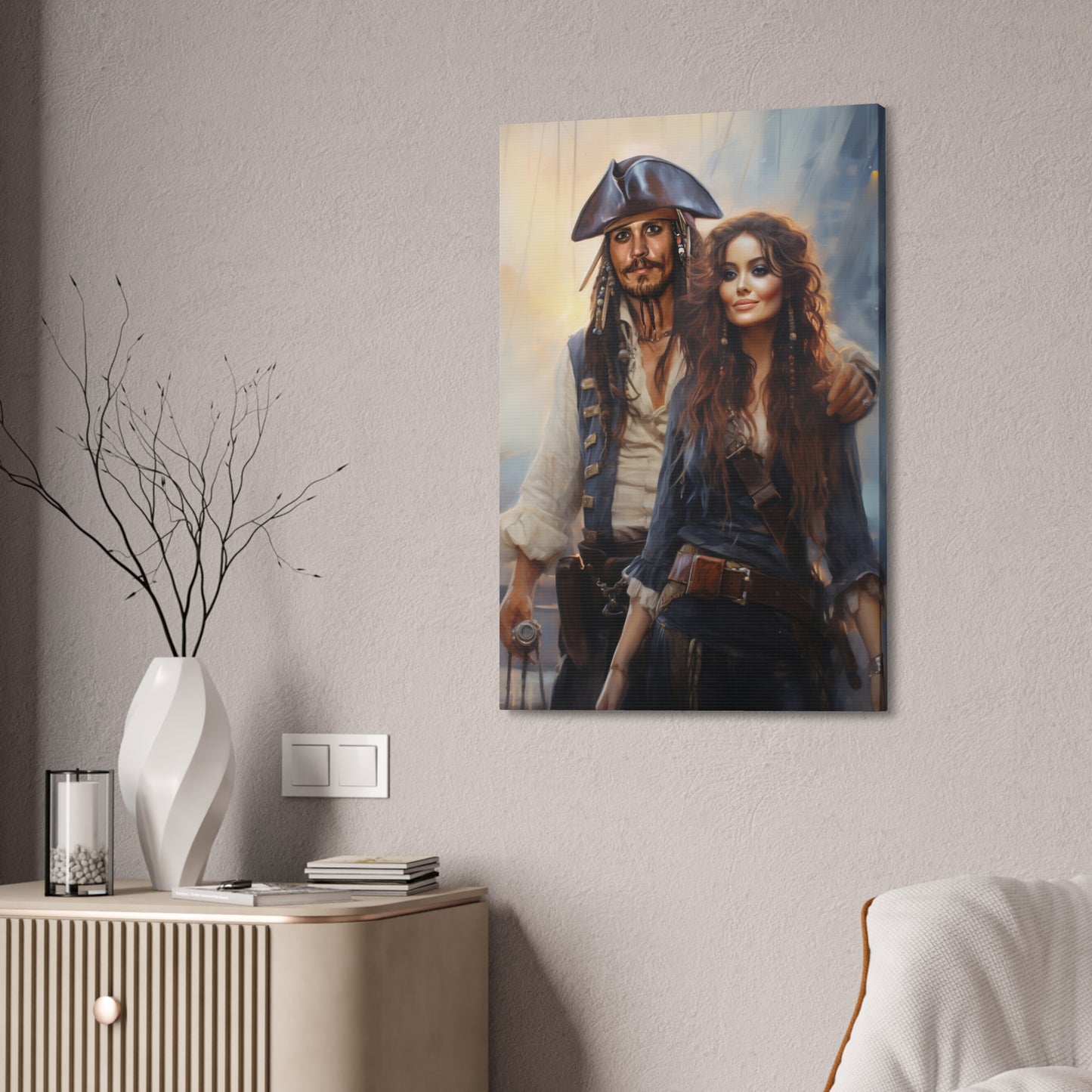 Portrait With You and a Jack Sparrow