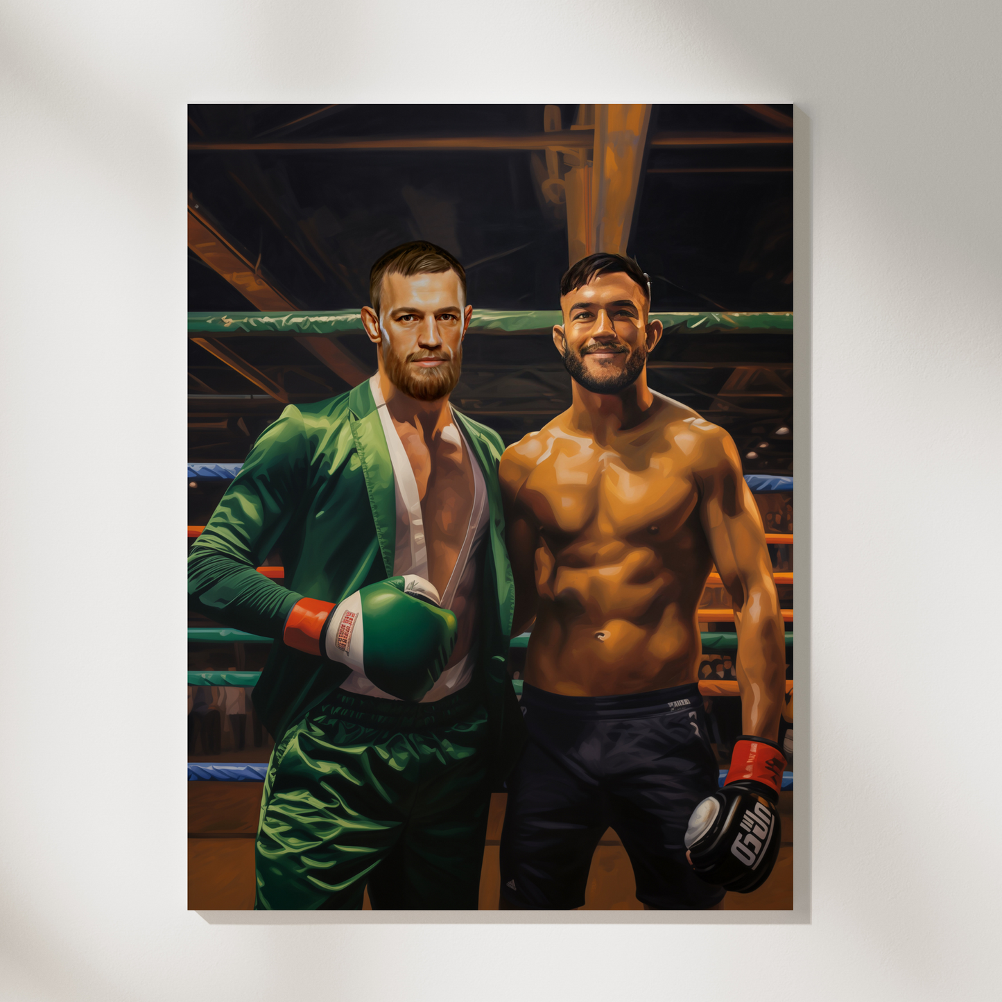 Portrait With You and a Famous Fighter